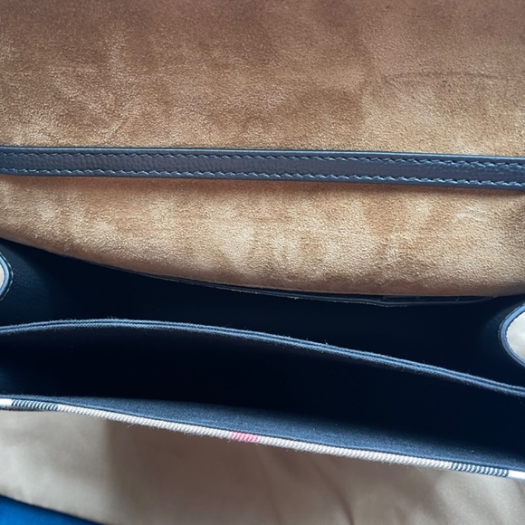 Burberry crossbody Macken House check derby leather - Picture 5 of 7